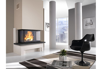 Cheminée contemporaine Baltimore - Vente et pose en Moselle - Forbach